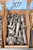 Lot - Convex Cutters and Slot Cutters in (1) Box