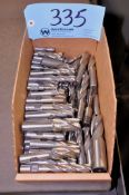 Lot - 4-Flute End Mills in (1) Box