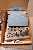 Lot - R8 Collet Holders and Quill Stock with Stand in (1) Box