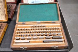 Workshop Grade 81-Piece Gage Block Set with Case