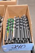 Lot - Straight Shank Drills in (1) Box