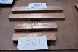 Lot - (6) Pairs of Parallels in (1) Group