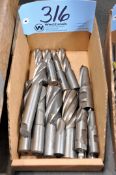 Lot - Ball Nose End Mills in (1) Box