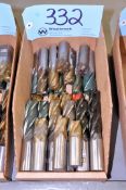 Lot - 4-Flute and 6-Flute End Mills in (1) Box