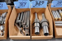 Lot - (2) Tapered Shank Spindles in (1) Box