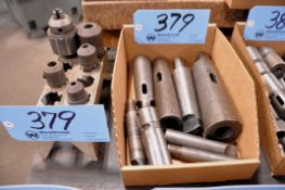 Lot - Drill Sleeves, End Mill Holders, Tapered Drill Chuck Arbors, Etc.