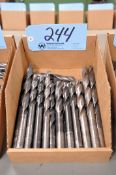 Lot - Straight Shank Drills in (1) Box