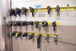 Lot - Eye Bolts on (1) Wall