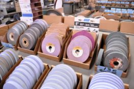 Lot - Grinding Wheels in (5) Boxes