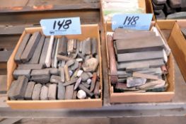 Lot - Sharpening and Polishing Stones in (3) Boxes