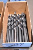 Lot - Straight Shank Drills in (1) Box