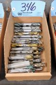 Lot - Double End Mills in (1) Box
