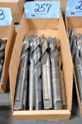 Lot - Tapered Shank Drills in (1) Box
