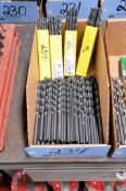 Lot - Straight Shank Drills in (1) Box