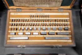 Workshop Grade 81-Piece Gage Block Set with Case