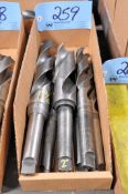 Lot - Tapered Shank Drills in (1) Box