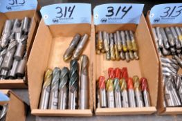 Lot - Ball Nose End Mills in (2) Boxes