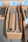 Lot - Large Combination Wrenches in (1) Box