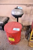 George Forman Electric Barbecue Grill with Rag Can