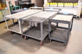 Lot - (4) Various Shop Carts