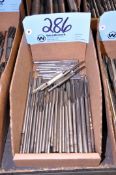 Lot - Straight Shank Reamers in (1) Box