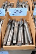 Lot - Tapered Shank Drills in (1) Box