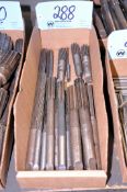 Lot - Tapered Shank Reamers in (1) Box