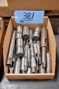 Lot - Tapered Drill Sleeves and Tool Adaptors in (1) Box