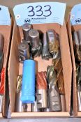 Lot - 4-Flute and 6-Flute End Mills in (1) Box
