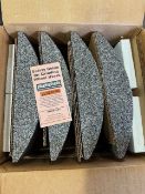 Lot - (8), 11.25 x 2.25 x 6 Segmented Rotary Surface Grinding Wheels, New in Box
