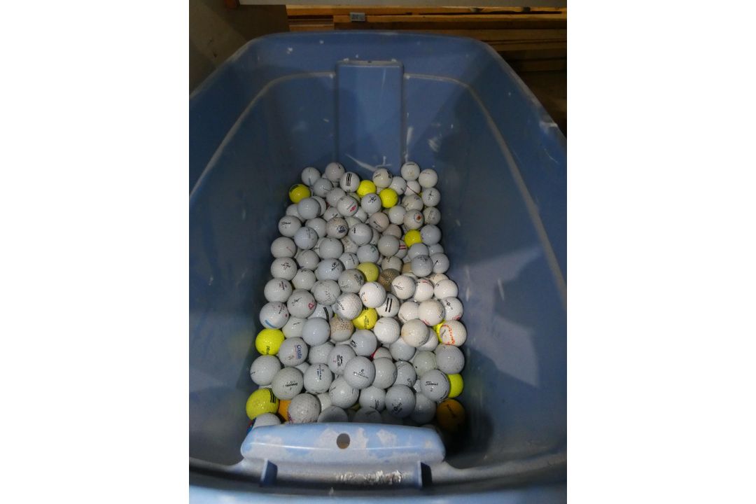 Lot - (2) Totes of Golf Balls - Image 4 of 5