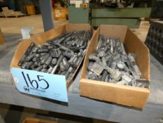 Lot - (2) Boxes of Various Size Hex Bolts and Double Ended Thread Bolts