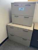Lot - (2) File Cabinets in Office