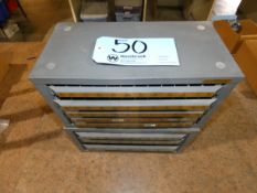 Lot - (2) Hubt Drill Bit Cabinet With Contents