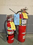 Lot - (2) Fire Extinguishers