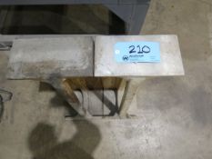 Lot - (2) Omega Angle Plates 12