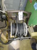 Hose Reel with Flexible Garden Hose