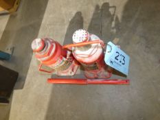 Lot - (2) 20-Ton Husky Bottle Jacks