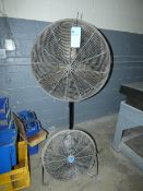 Lot - (2) Shop Fans