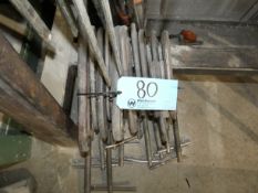 Lot - (10) Heavy Duty C-Clamps