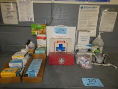 Lot - Assorted First Aid Supplies