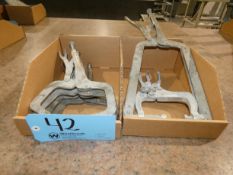 Lot - (6) Assorted Vice Grip Locking Pliers