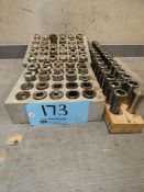 Lot - (3) Collet Holders with Various Sized Collets