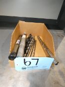 Lot - (10) Taper Shank Drill Bits