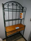 Metal Bakers Rack with Baskets