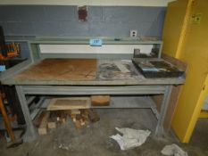 Lot - Steel Shop Table