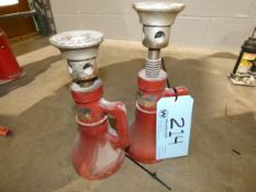 Lot - (2) Jet 10 Ton Screw Jacks Model SJ-10