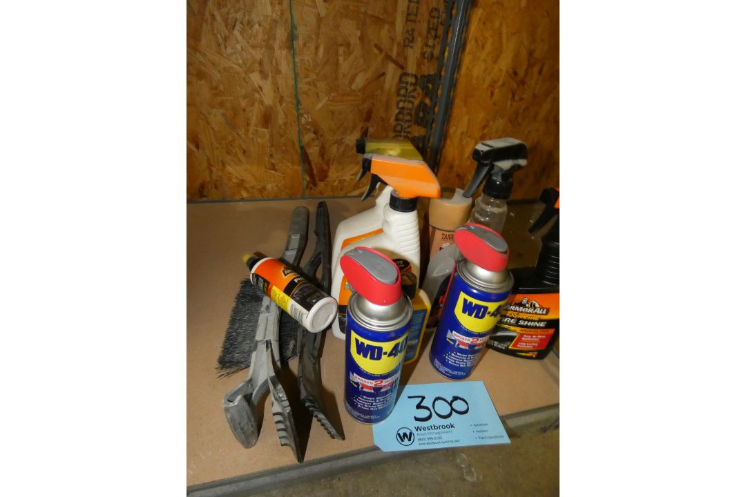 Lot - Assorted Automotive Supplies, Armoral, WD40, Cleaning Supplies, Etc. - Image 2 of 3