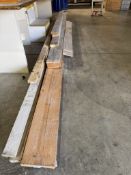 Lot - Assorted Sized Wood Planks