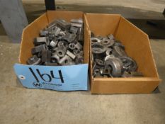 Lot - (2) Boxes of Hardware- Screw Plunger Rods, Nuts, T-Slot Nuts and Washers